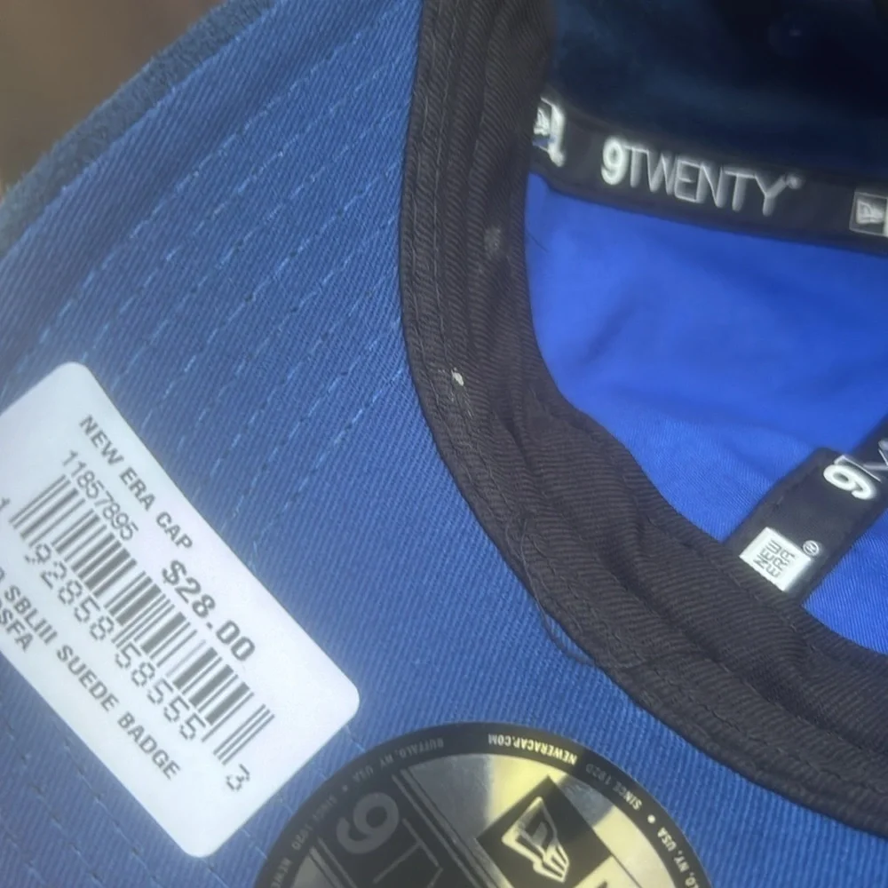 NFL Suede Super Bowl hat ! NWT